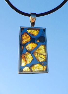 Pallasite Jewelry